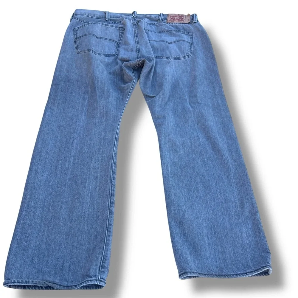 Levi’s 501 Men’s Button Fly Jeans GRAY Denim Straight Leg 40 X 30